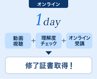 1day オンライン受講